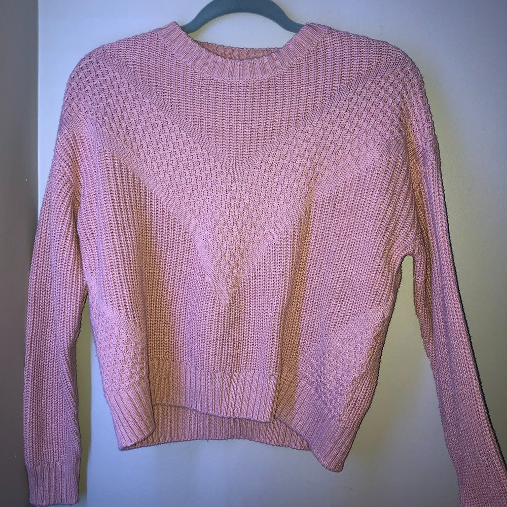 H & M Pink Sweater Size XS